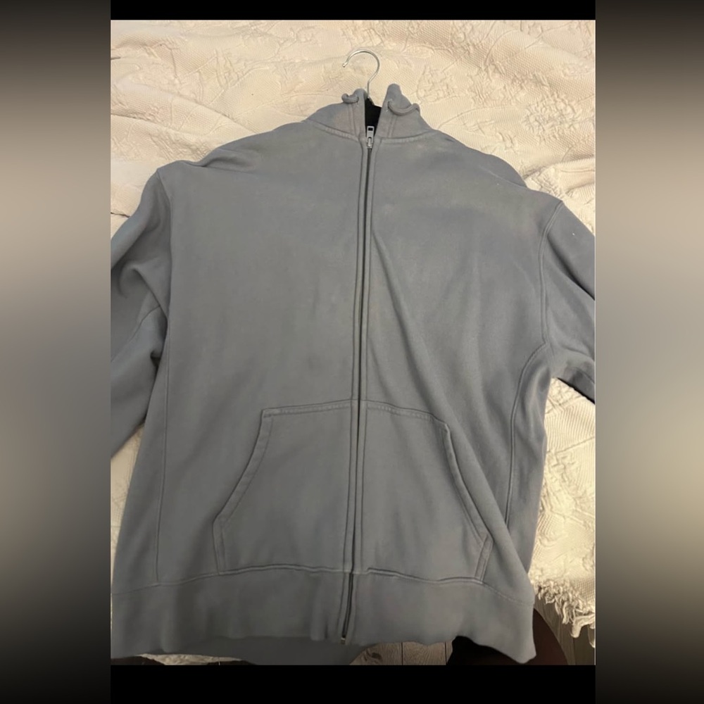 ARITZIA TNA Cozy Fleece Zip Up Boyfriend Hoodie
